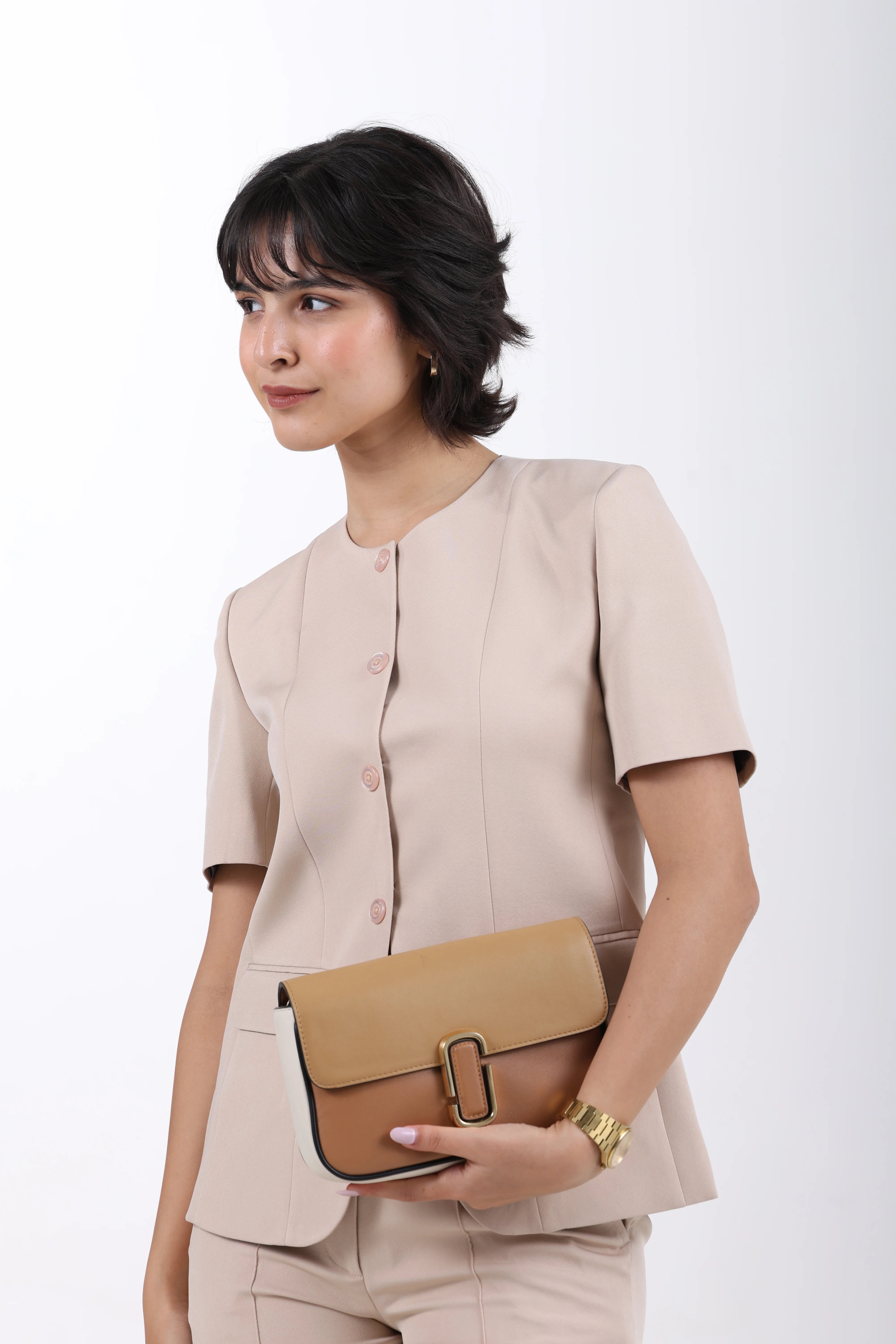 Bare Blazer Suit Set – Sand Beige - Image 8