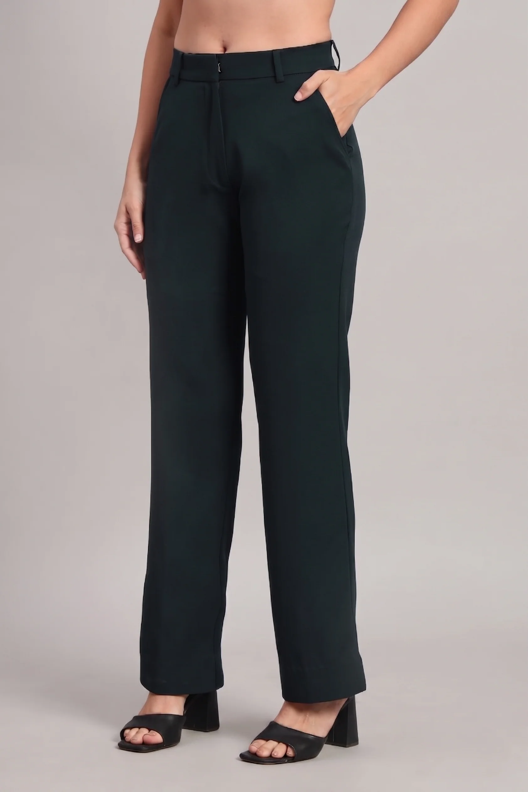 The Breezy Blazer Set – Peacock Green - Image 7