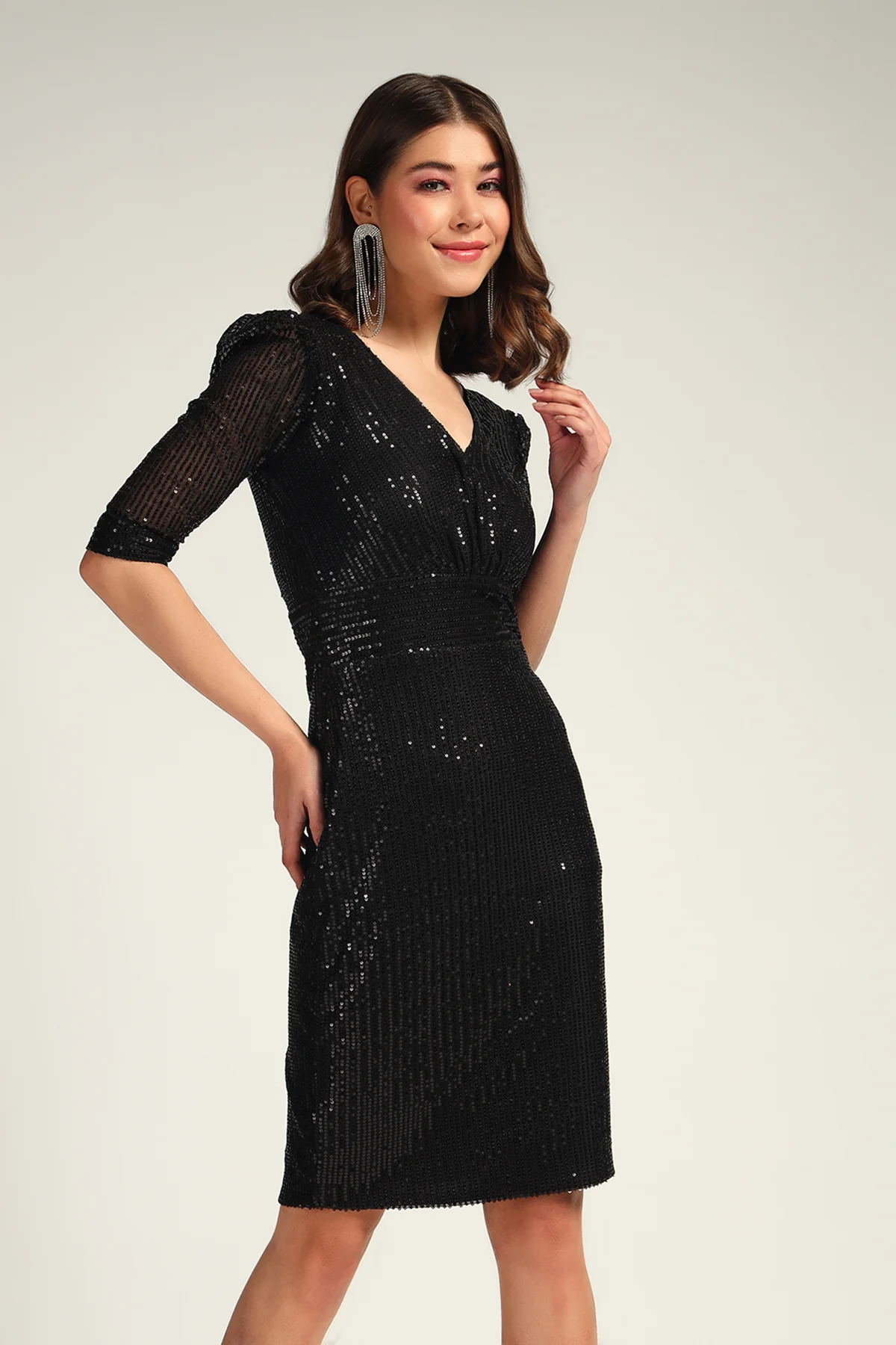 Cocktail Queen Dress – Black - Image 4