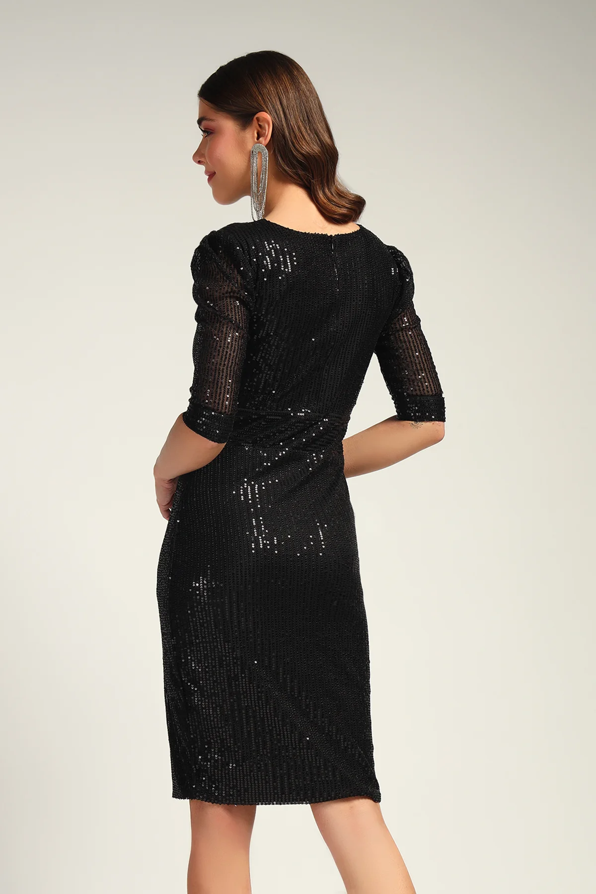 Cocktail Queen Dress – Black - Image 6