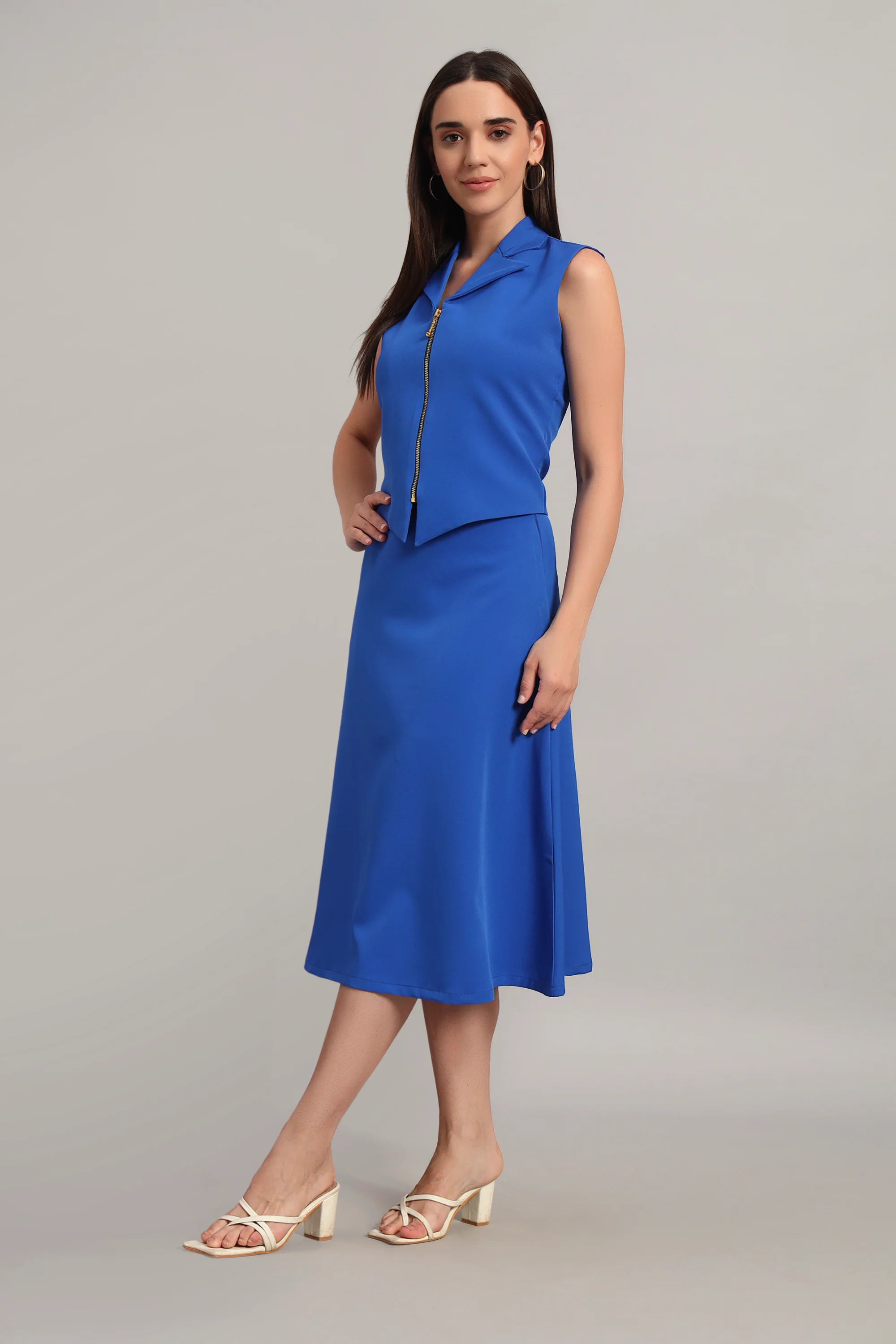 The Cool Co-ord Set – Blue - Image 5