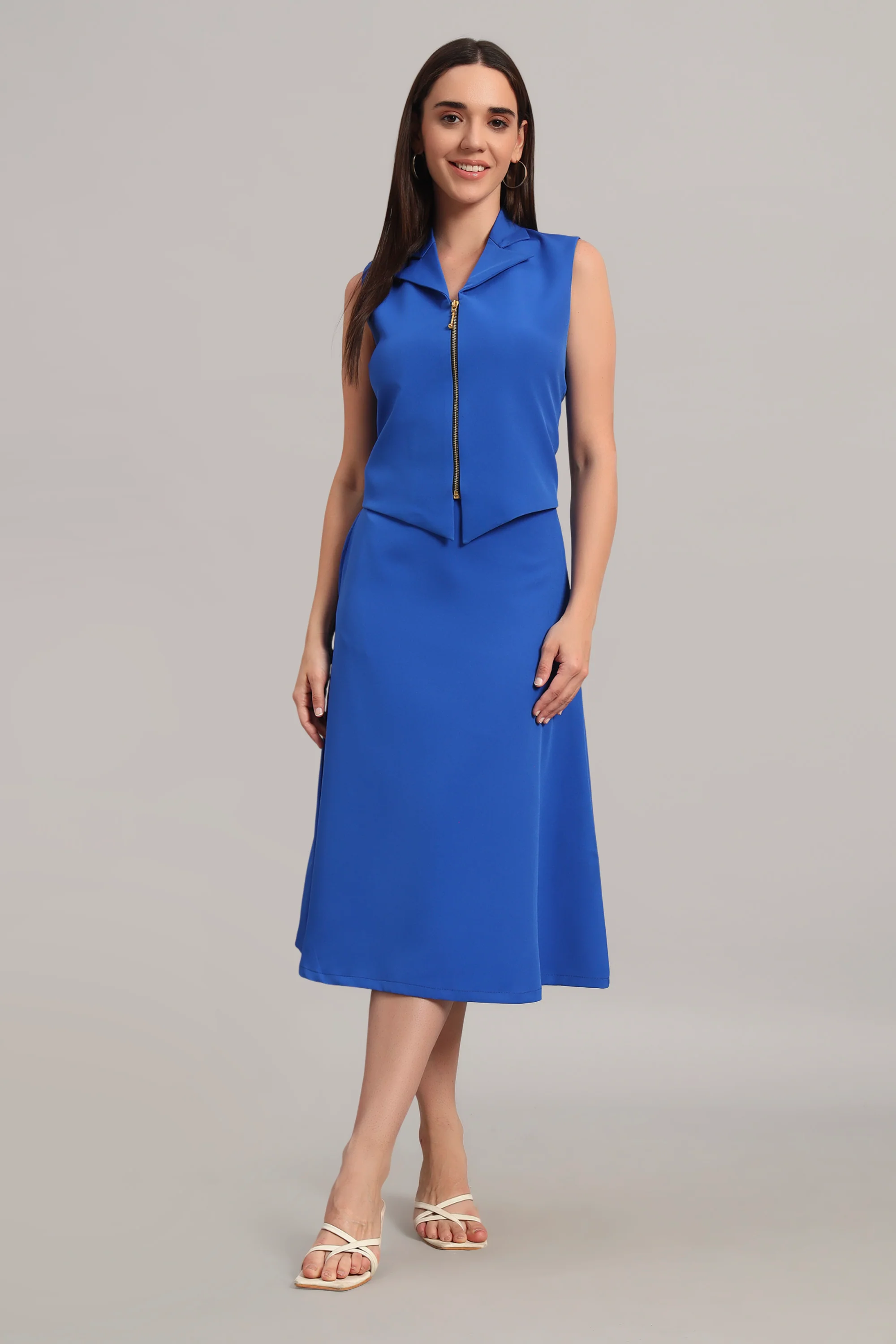 The Cool Co-ord Set – Blue - Image 6