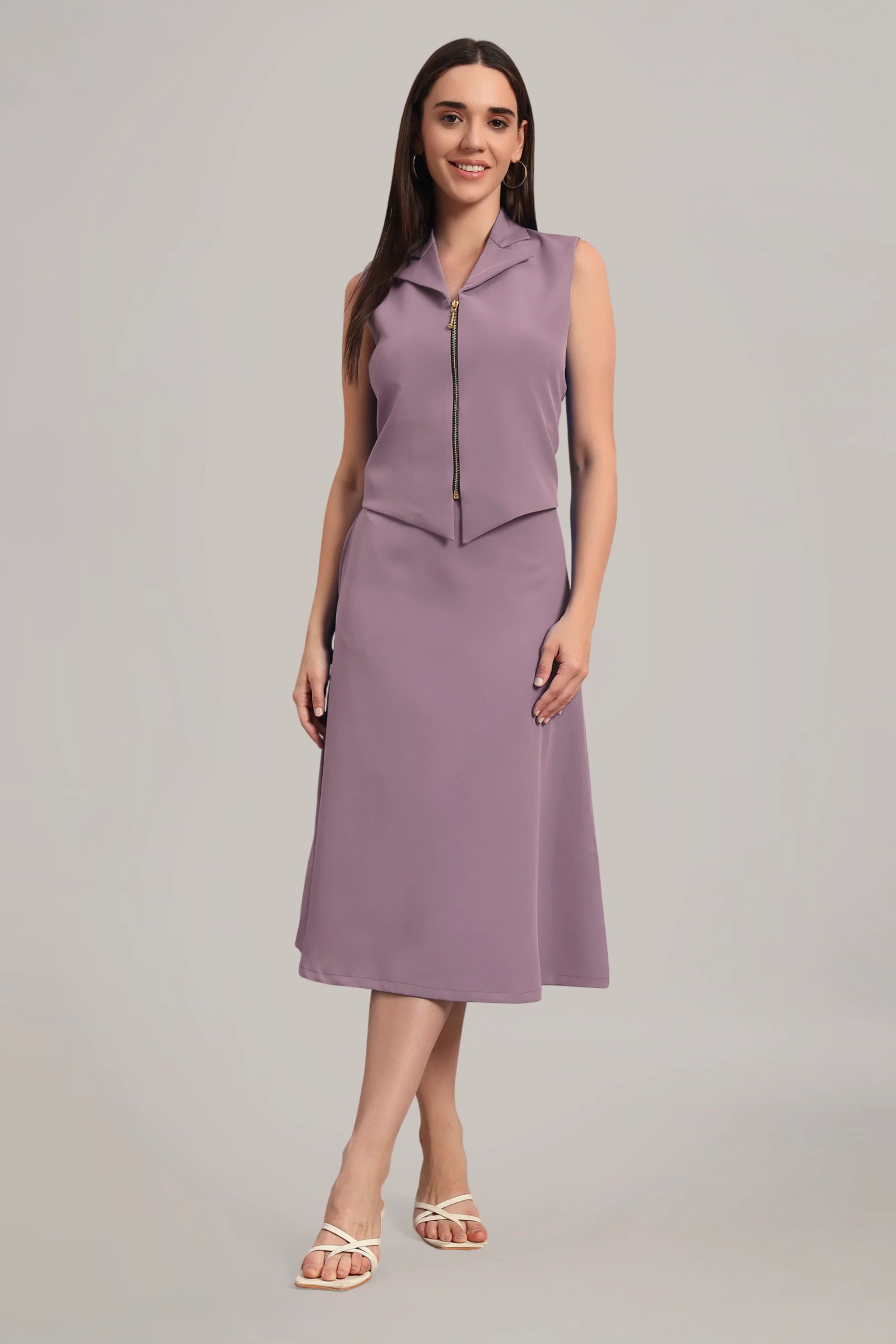 The Cool Co-ord Set – Dusty Blush Pink - Image 4