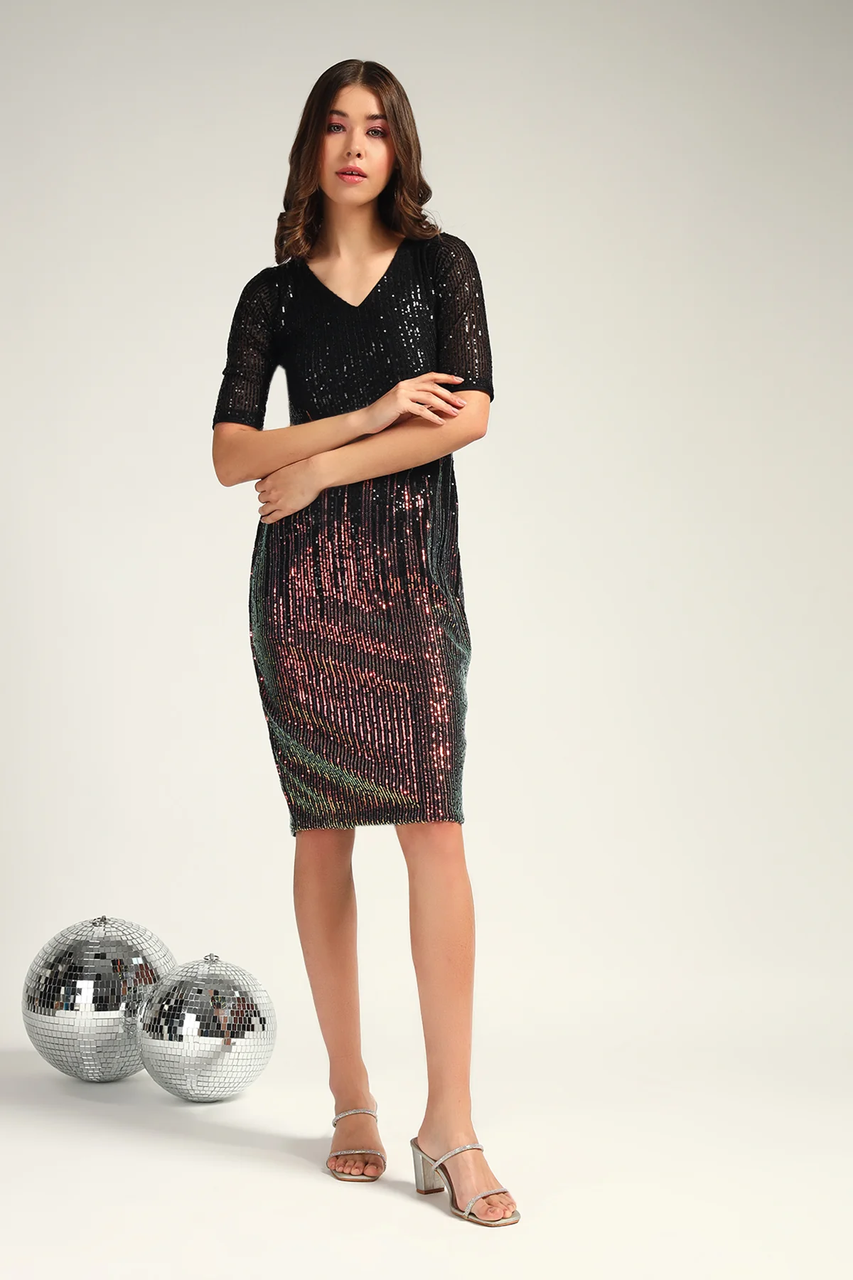 Dazzle Darling Dress – Black