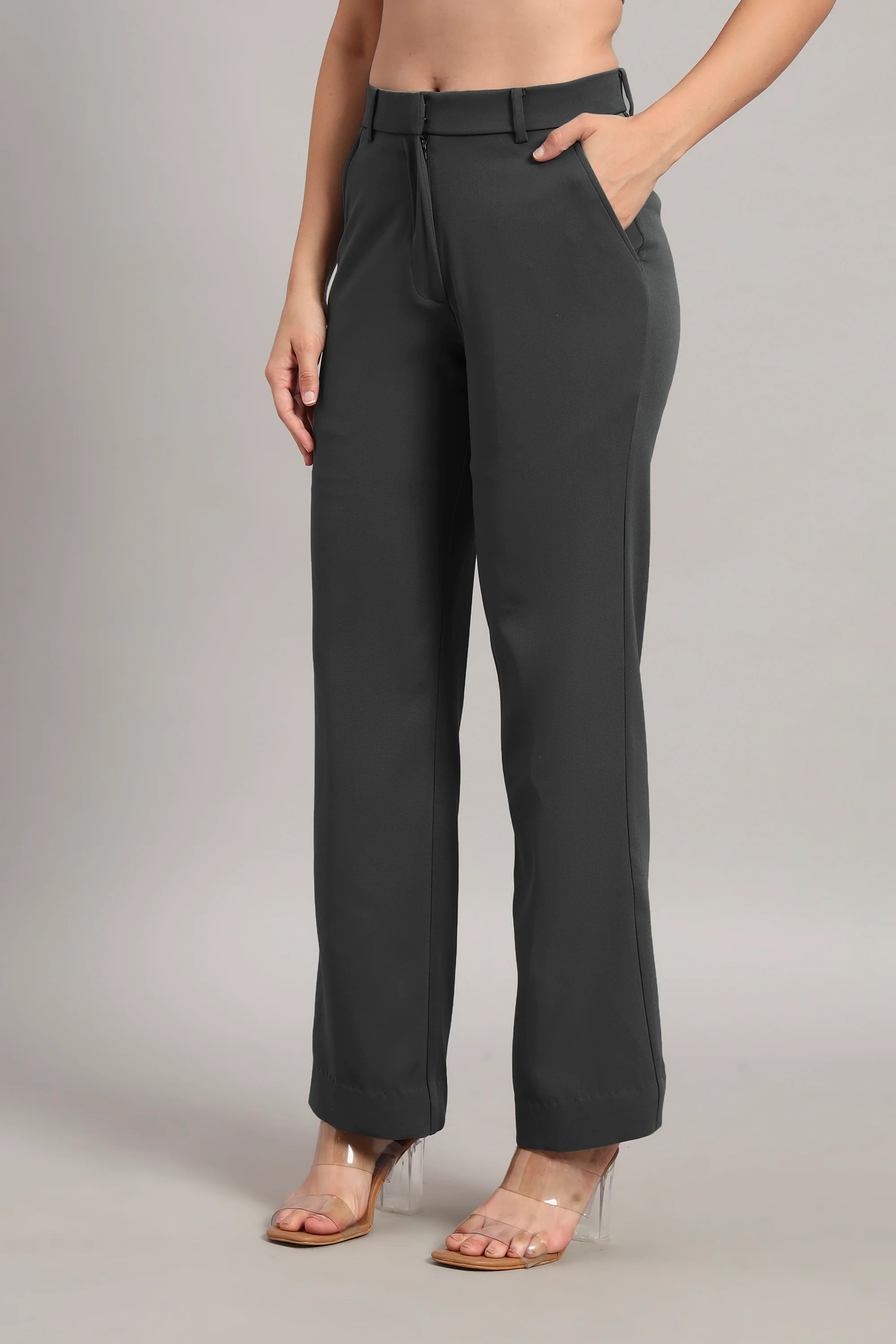 Ease Mode Co-ord Set – Bluish Grey - Image 7