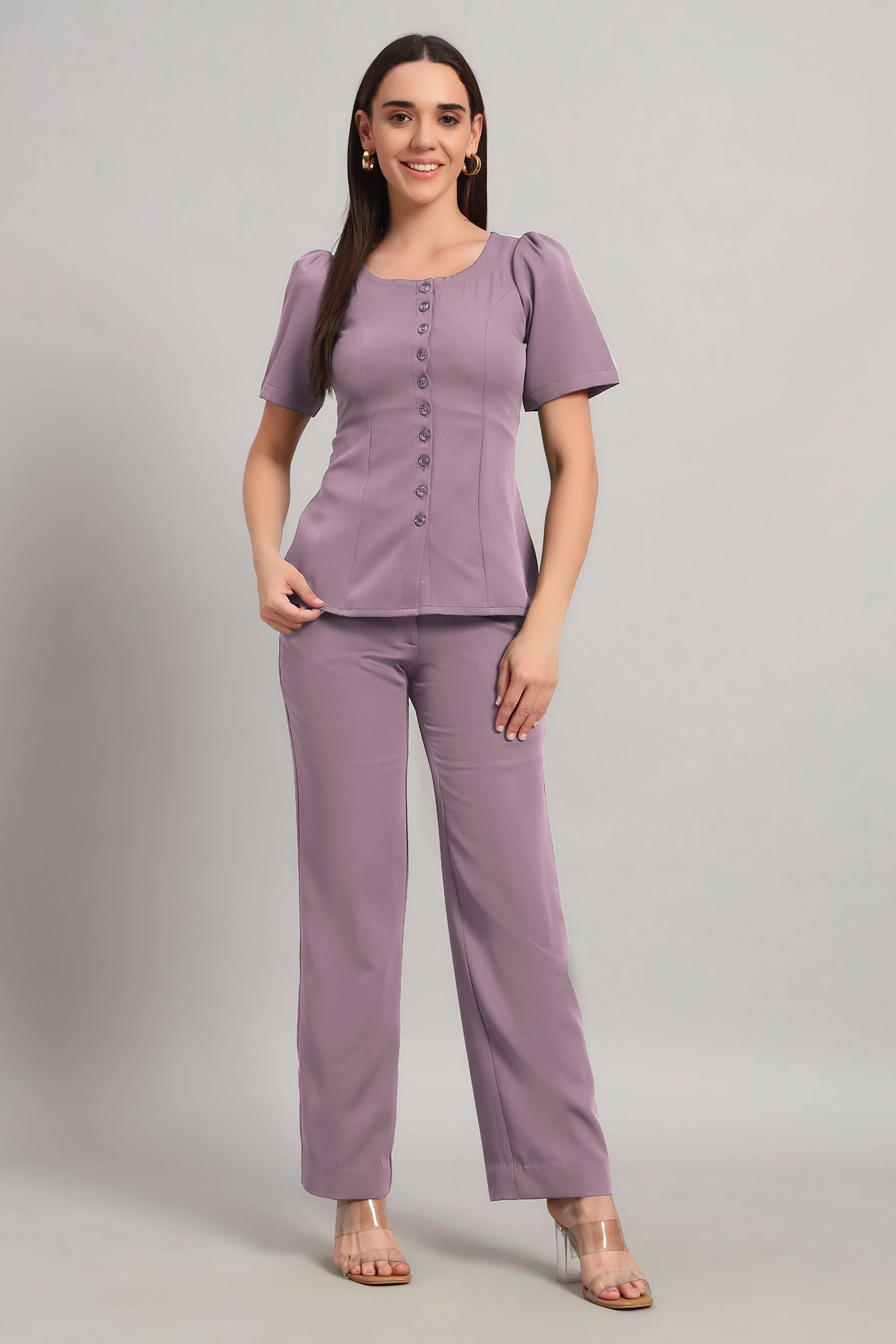 Ease Mode Co-ord Set – Dusty Blush Pink - Image 6