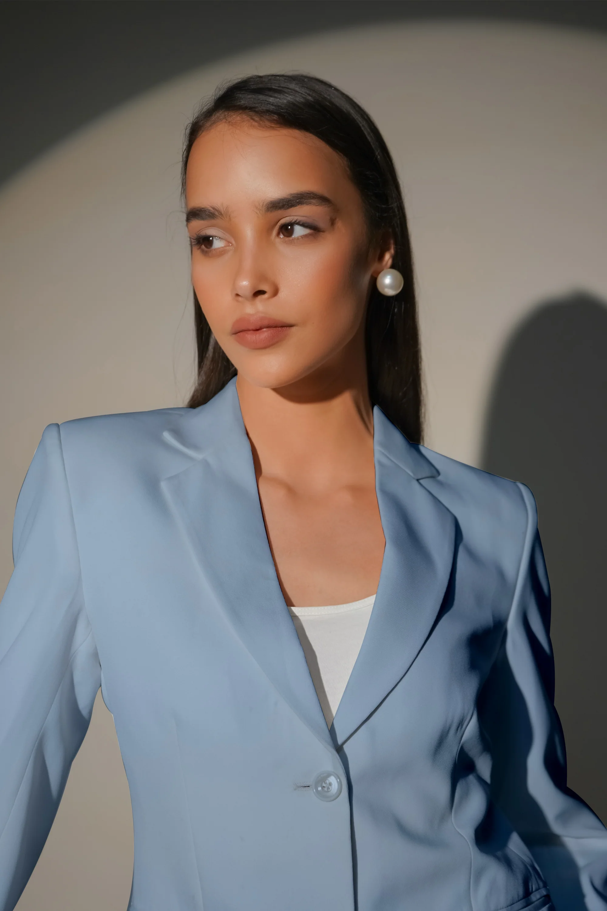 Eternal Office Blazer Power Suit – Denim Blue - Image 6