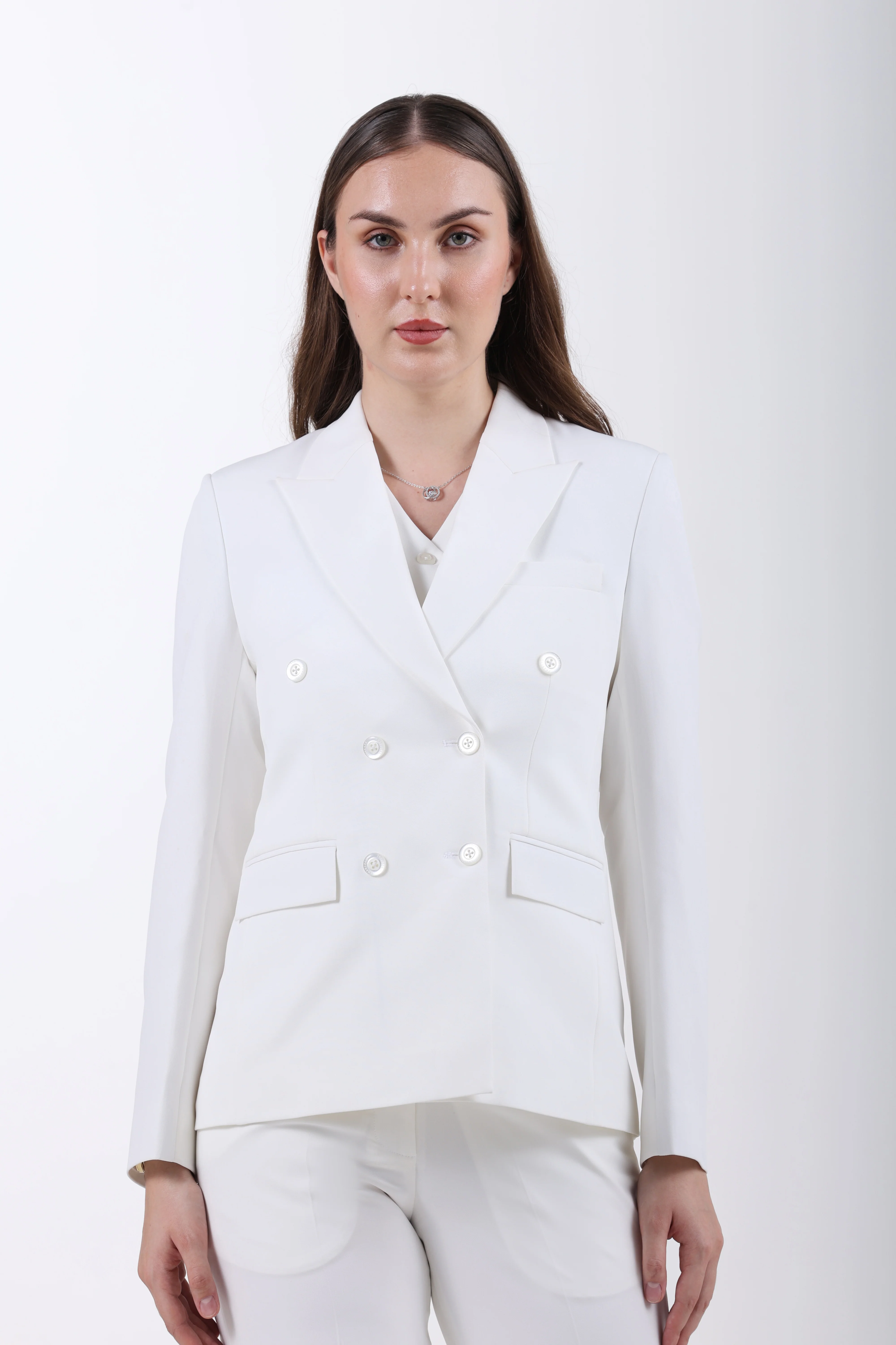 The Limitless Command 3-Piece Double-Breasted Suit Set – White - Image 9