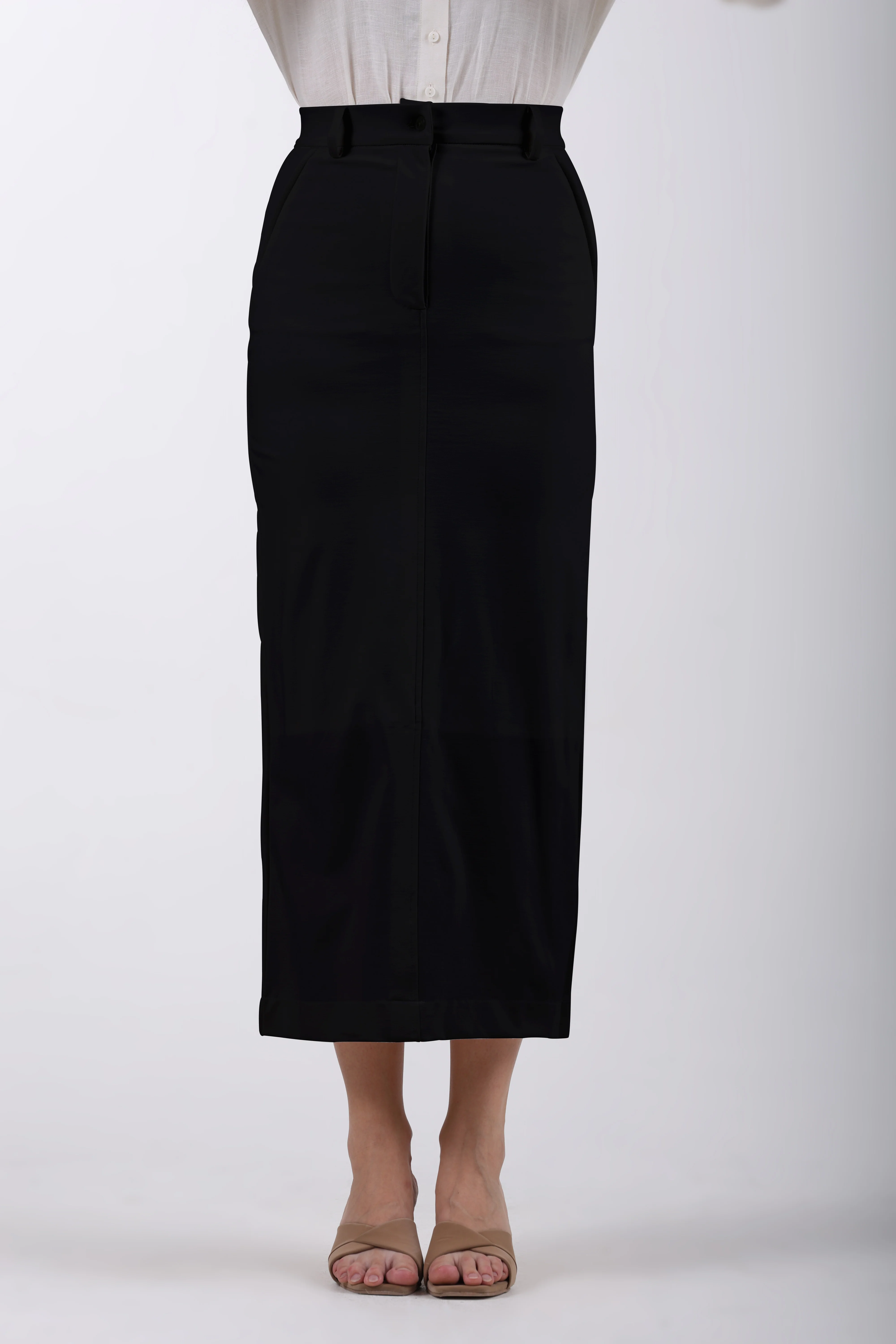 Limitless Core™ Long Pencil Skirt – Black - Image 6