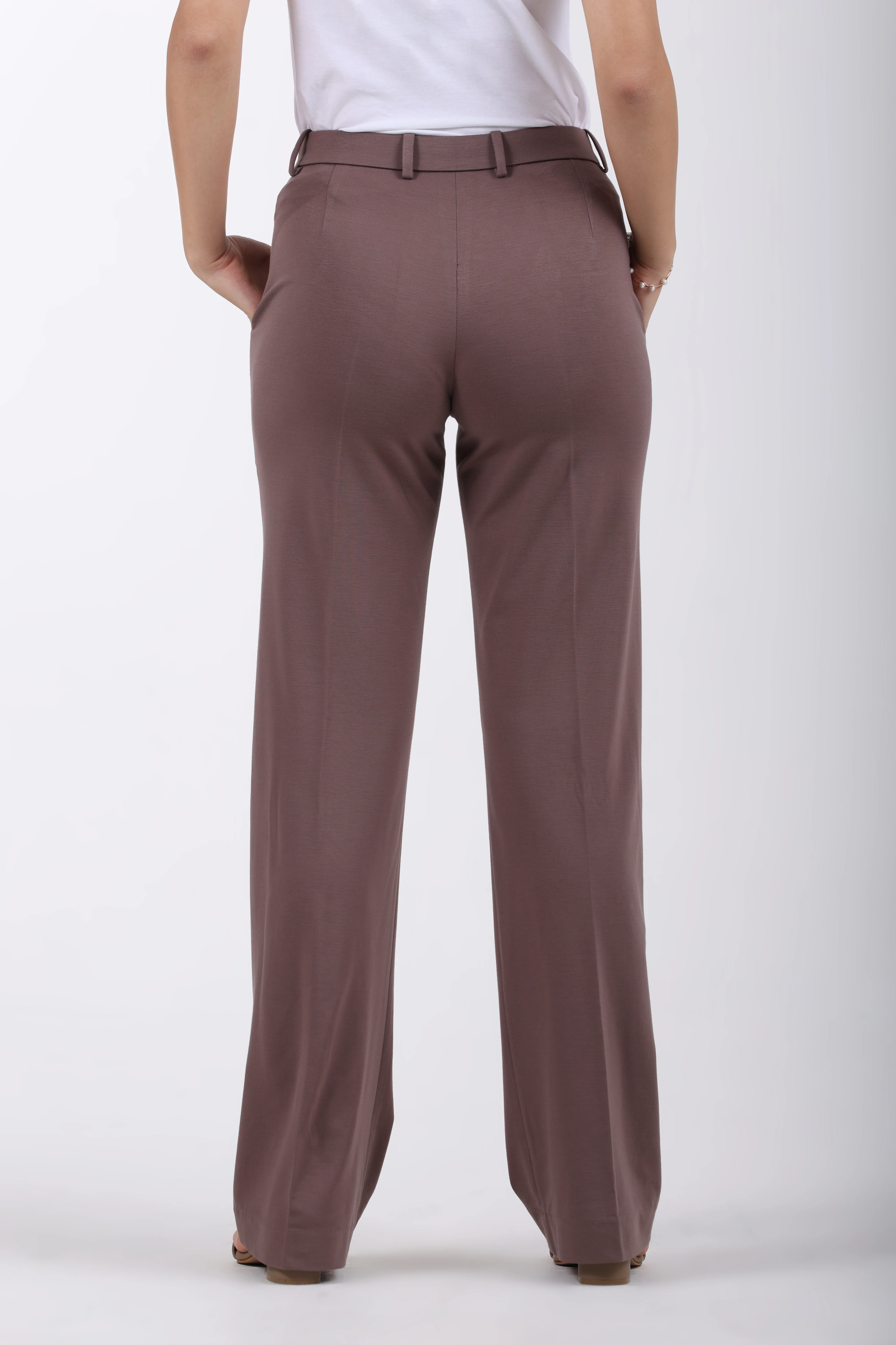 Limitless Core™ Pintuck Straight Fit Pants – Cocoa Brown - Image 9