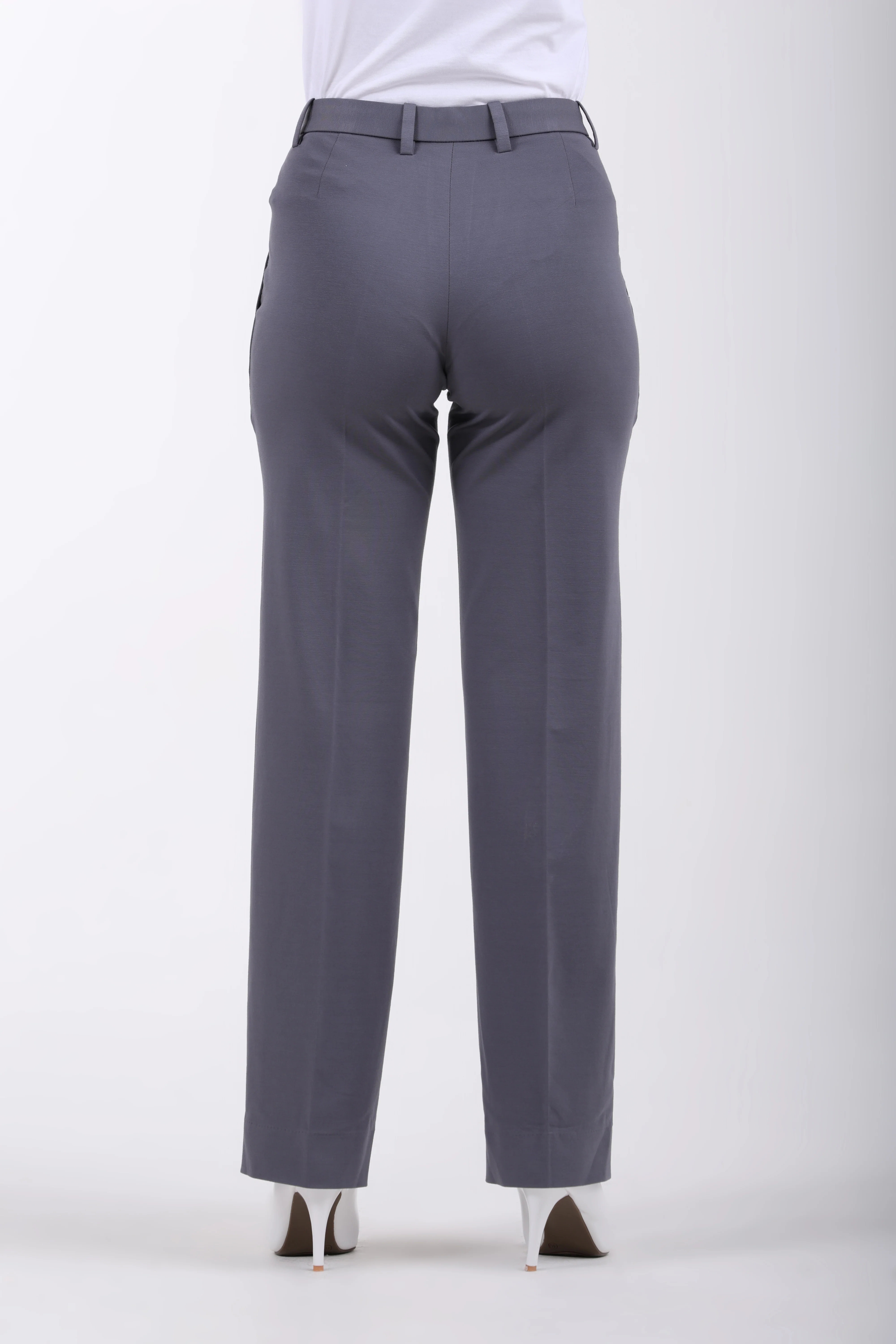 Limitless Core™ Pintuck Straight Fit Pants – Steel Grey - Image 8