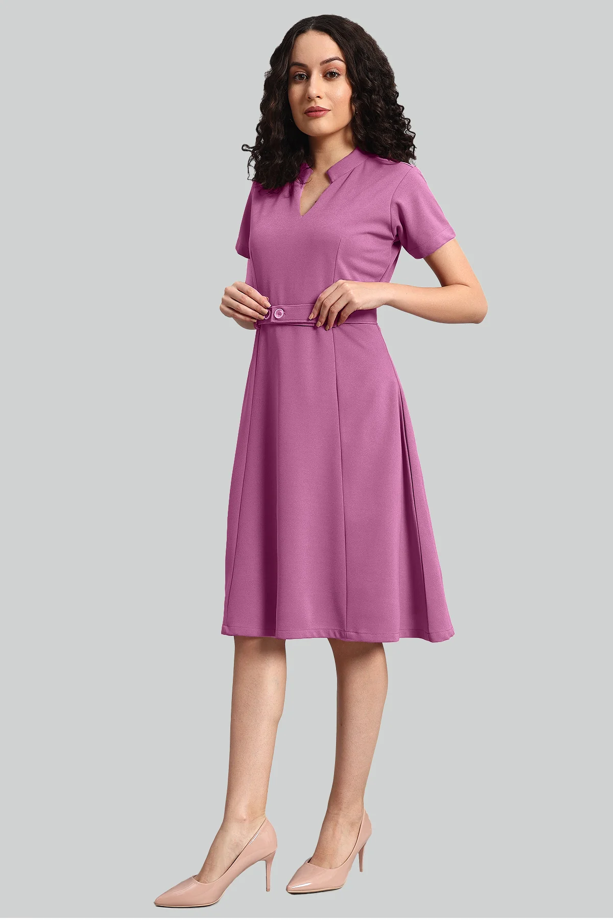 Mauve Mist Dress for Women - Image 4
