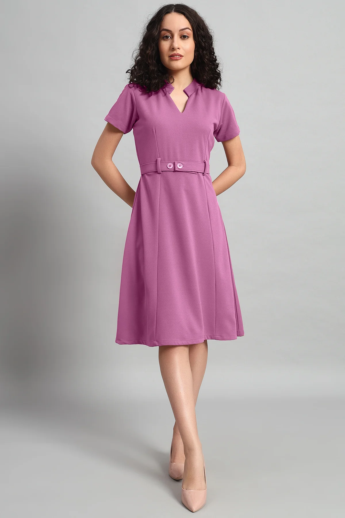 Mauve Mist Dress for Women - Image 5