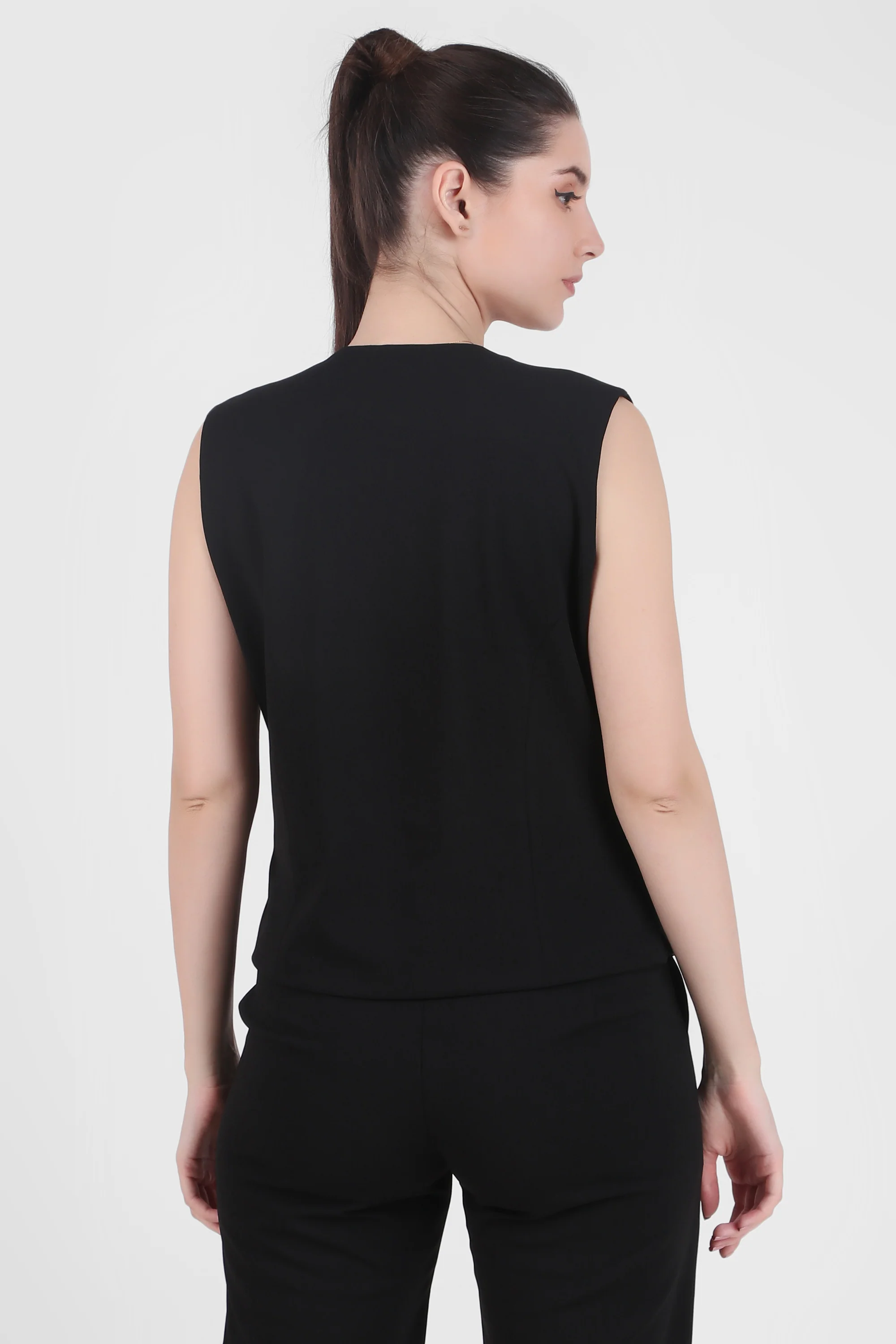 Power 3-Piece Suit Set – Black (Blazer, Waistcoat & Trousers) - Image 6