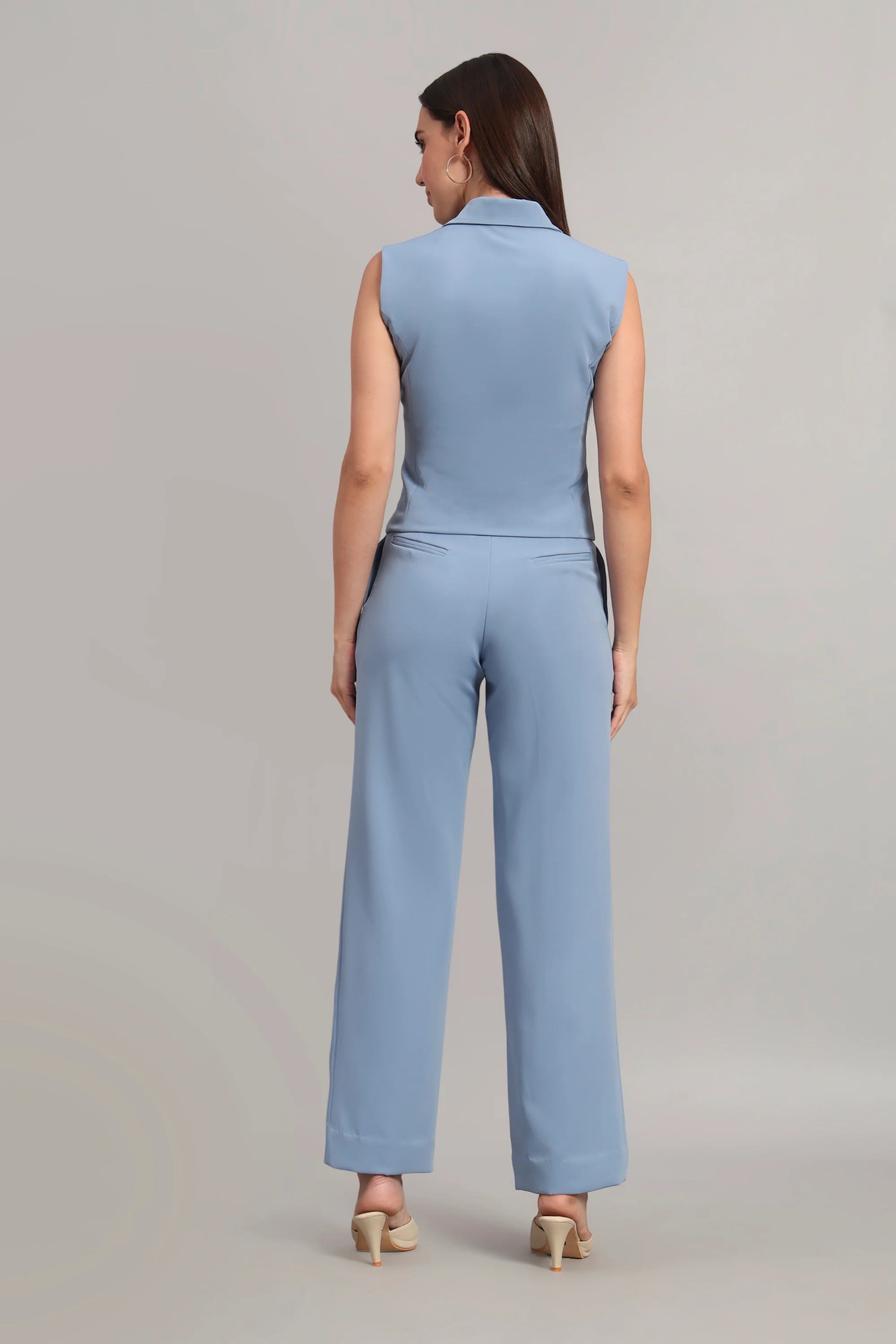 Power Pair Co-ord Set – Denim Blue - Image 8