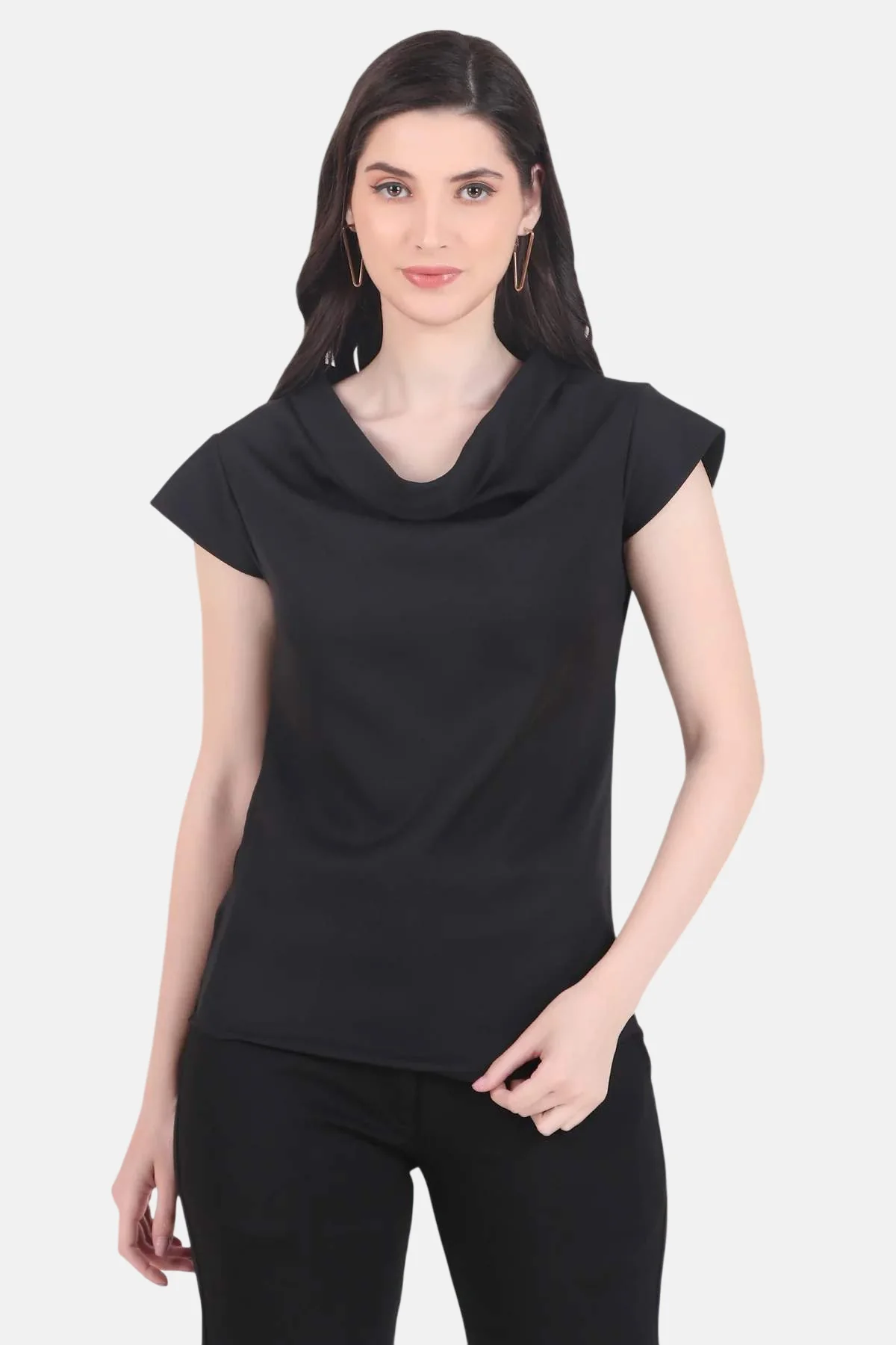 Cowl Neck Top